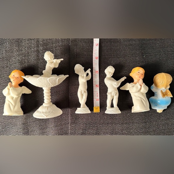 Vintage Wilton Angel And Cherub Cake Toppers - Picture 8 of 8
